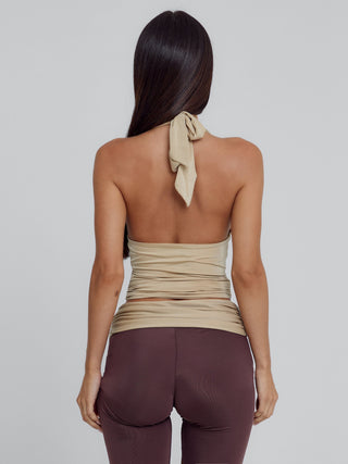 MINNA TOP TAN Crop Top 