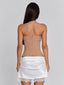 CAYANA MINI SKIRT WHITE Mini Skirt 