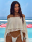 MIRIAMA TOP CREAM Crop Top 