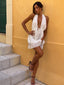 MIUCCIA MINI DRESS WHITE Mini Dress 