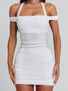 MONIKA MINI DRESS WHITE Mini Dress 