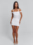 MONIKA MINI DRESS WHITE Mini Dress 