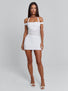 MONIKA MINI DRESS WHITE Mini Dress 