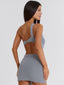MOORENA MINI DRESS GREY Mini Dress 