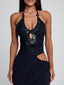 MUTIA MAXI DRESS NAVY Maxi Dress 
