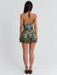 MUTIA MINI DRESS ECRU WINGS Mini Dress 