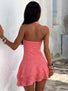 NAINA MINI DRESS CORAL Mini Dress 