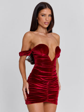 Narnie Mini Dress Red | Outcast US Outcast USA Narnie Mini Dress Red | Outcast US Outcast USA
