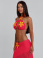 NATALIE TOP CORAL Crop Top 