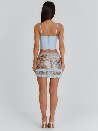 NATHALIE SKIRT ALASKA Mini Skirt 