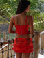 NATHALIE MINI SKIRT SCARLET MIRAGE Mini Skirt 
