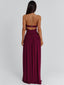 NELLY MAXI DRESS BURGUNDY Maxi Dress 