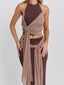 NERINA MAXI SKIRT CHOCOLATE Maxi Skirt 
