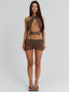 NEVVAEH SHORTS BROWN Shorts 