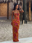 NIKI MAXI DRESS GOLDEN CRYSTAL Maxi Dress 
