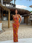 NIKI MAXI DRESS GOLDEN CRYSTAL Maxi Dress 