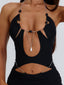 NIKI LONG SLEEVE MINI DRESS BLACK Mini Dress 