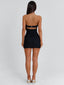 NIKI LONG SLEEVE MINI DRESS BLACK Mini Dress 