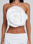 NIVA TOP WHITE Crop Top 