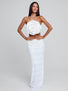 NIVA MAXI SKIRT WHITE Maxi Skirt 