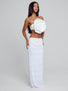 NIVA MAXI SKIRT WHITE Maxi Skirt 