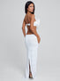 NIVA MAXI SKIRT WHITE Maxi Skirt 
