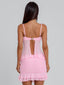 NOELLA MINI SKIRT BABY PINK Mini Skirt 