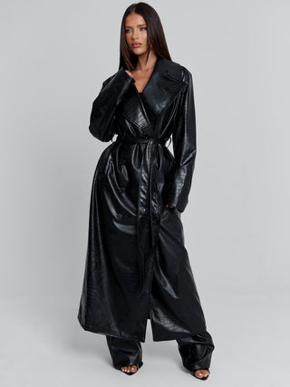 NOLITA TRENCH COAT BLACK Jacket 