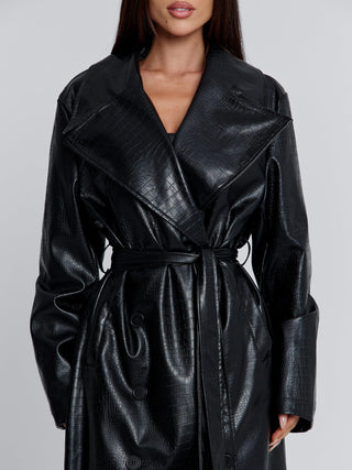 NOLITA TRENCH COAT BLACK Jacket 
