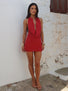 NORA MINI DRESS RED Mini Dress 