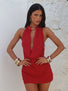 NORA MINI DRESS RED Mini Dress 