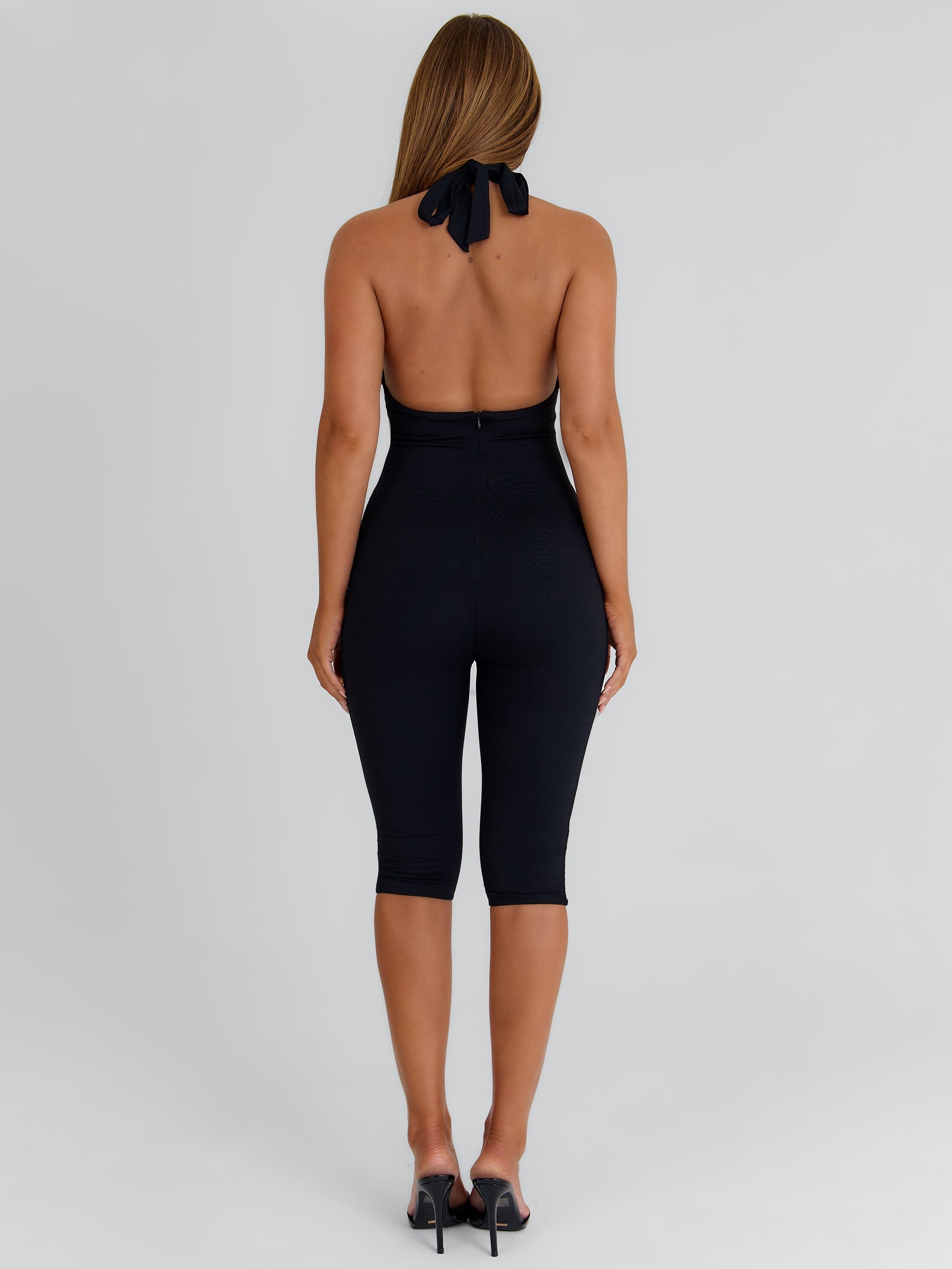 Odalia Capri Jumpsuit Black | Outcast USA