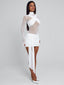 OLYRA MINI DRESS WHITE Mini Dress 
