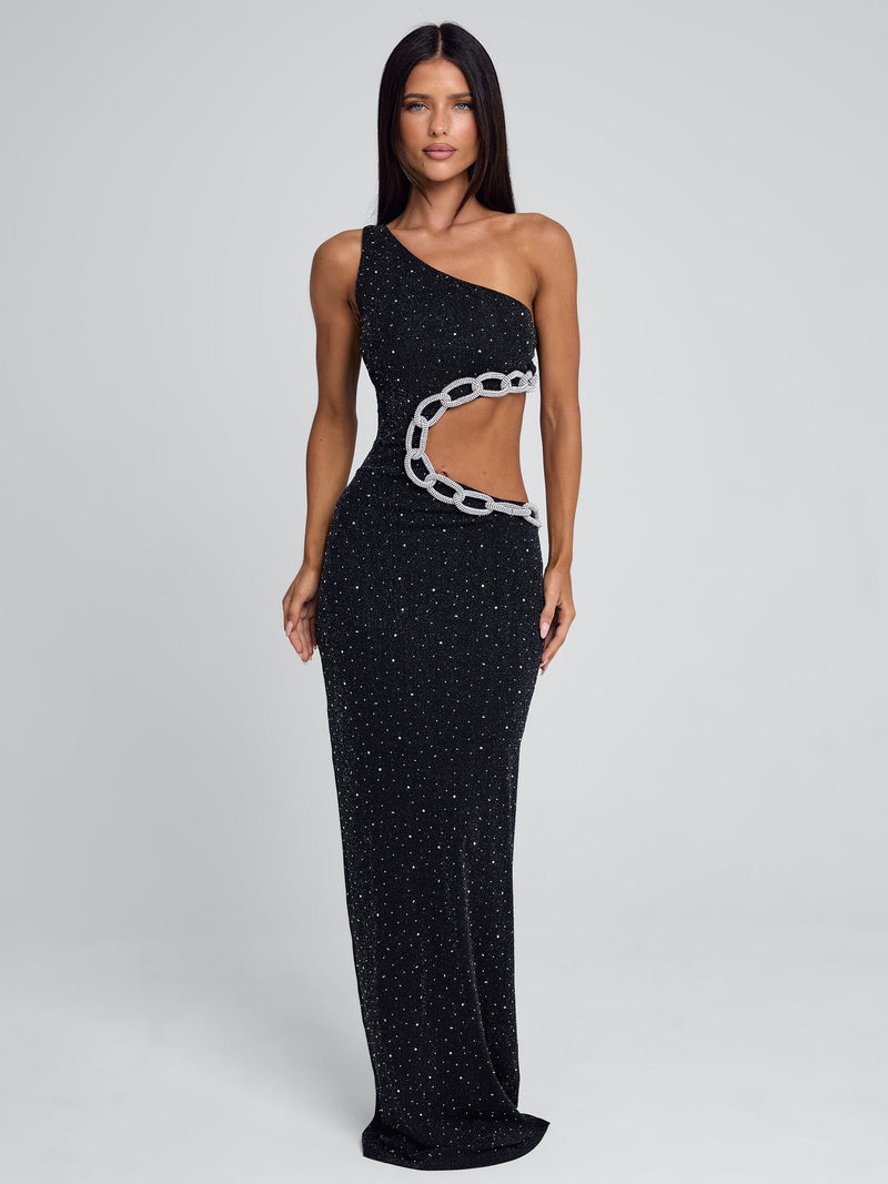 OMRAE MAXI DRESS BLACK Maxi Dress 