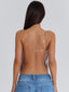 ORA CROP TOP SILVER Crop Top 