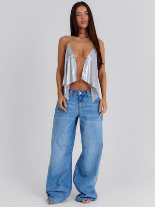 ZERIAH PANTS LIGHT BLUE Jeans 