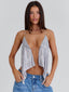 ORA CROP TOP SILVER Crop Top 