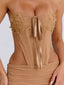 ORAYA MINI DRESS TAN Mini Dress 
