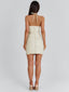 ORLENA MINI DRESS IVORY Mini Dress 