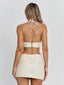 ORLENA MINI SKIRT IVORY Mini Skirt 