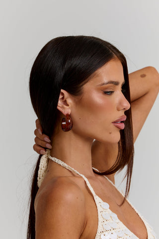 NEVE EARRINGS TORTOISE Earrings 