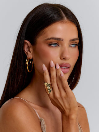 LIOR 3 PAIR EARRING SET GOLD Earrings 