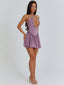 PAISLEE MINI DRESS DUSTY PURPLE Mini Dress 