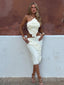 PALMINA MIDI SKIRT WHITE Midi Skirt 