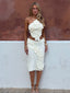 PALMINA MIDI SKIRT WHITE Midi Skirt 