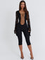 PANIA CAPRI JUMPSUIT BLACK Jumpsuit 