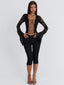 PANIA CAPRI JUMPSUIT BLACK Jumpsuit 