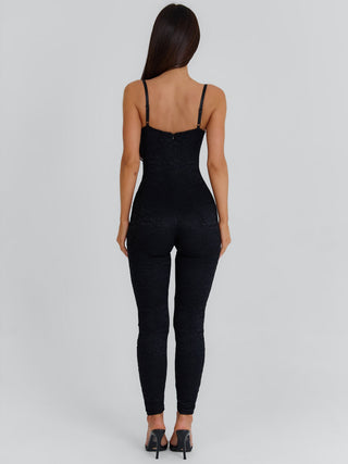 PEGGY JUMPSUIT BLACK Jumpsuit 