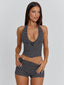 PIAI CORSET TOP POLKA DOT BLACK Corset 