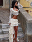 PIETTE MAXI SKIRT CREAM Maxi Skirt 